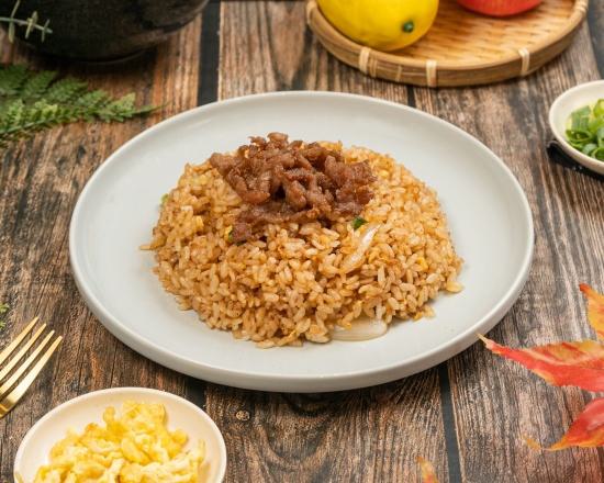 沙茶牛肉蛋炒飯